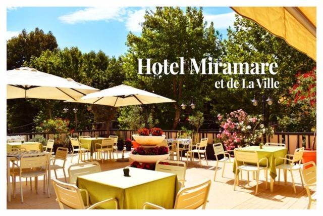 Hotel Miramare Et De La Ville Rimini Exterior foto